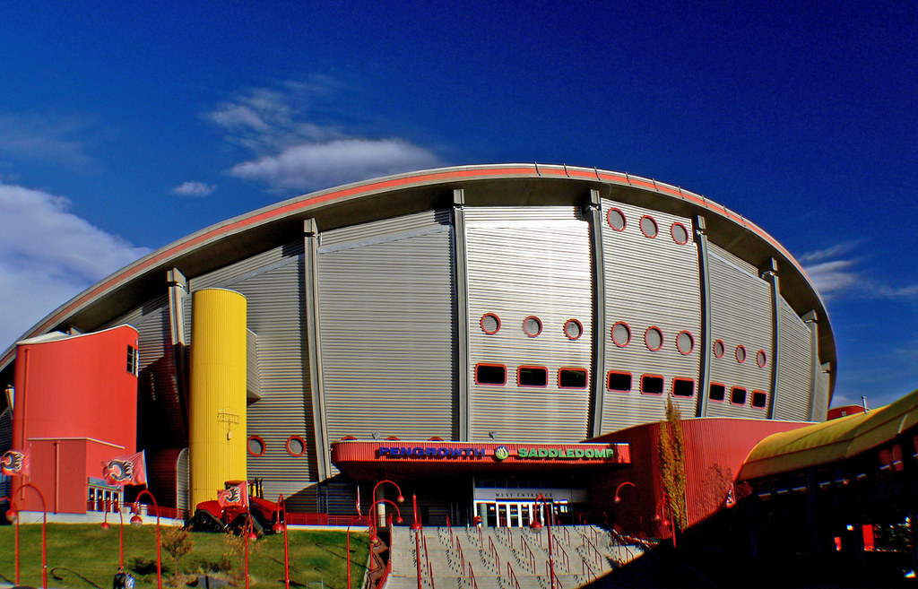 Scotiabank Saddledome, Pro Wrestling