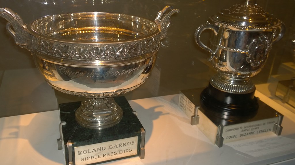 Roland Garros trophies
