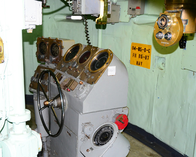 Inside Armored Conning Tower