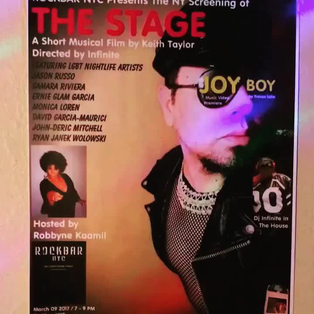 The Stage movie New York City screening with cast and crew at Rockbar NYC in Greenwich Village