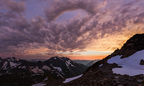 Sahale Sunset 2048-2 by Ken Poore, mountains washington unitedstates hiking backpacking cascades northcascadesnationalpark cascadepass 