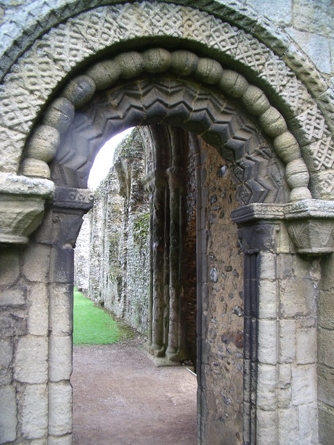 Doorway to south tower