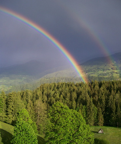 rainbow schladming steiermark regenbogen planai ramsauamdachstein bildundgedicht