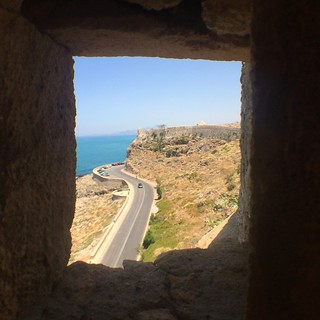 Rethymnon roads spot for road trip in Crete