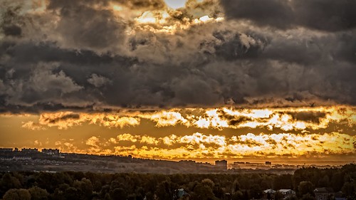 morning urban cloud color sunrise russia novosibirsk novosibirskoblast