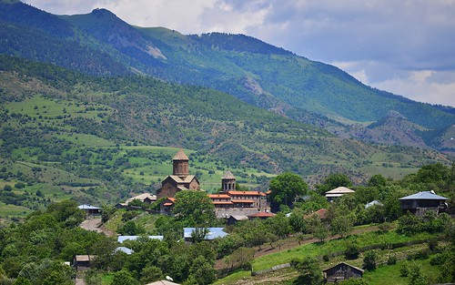 desktop georgia landscape monastery featured imereti georgianchurch zarzma