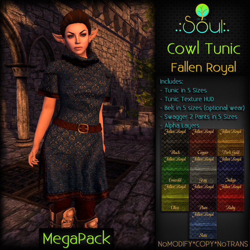 2014 Cowl Tunic FR - Female - MegaPack