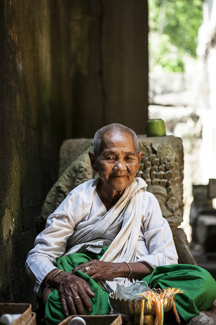 Old Woman | Preah Khan