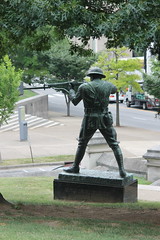 Alvin York Statue at the Tennessee State Capitol (Nashville, Tennessee) - July 24, 2014