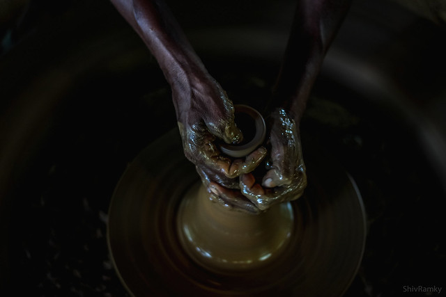 Pot Making, Koonimedu, Tamil Nadu, India