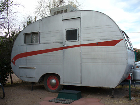Crown trailer in Bisbee