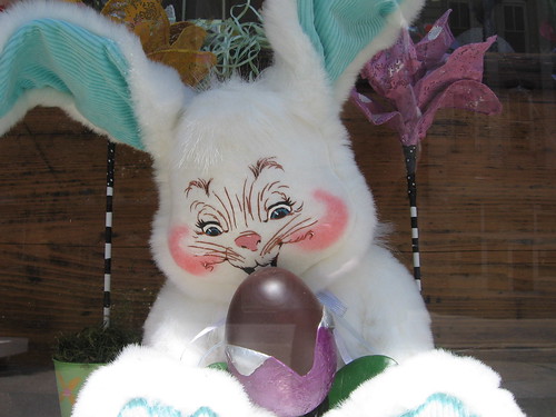 bunny window monster easter washington nc downtown display washingtonnc