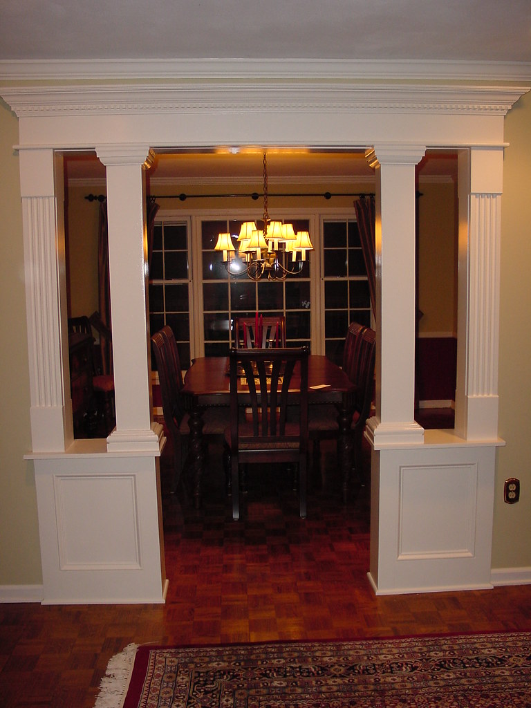 new pass-through cased and custom columns built and instal… | Flickr
