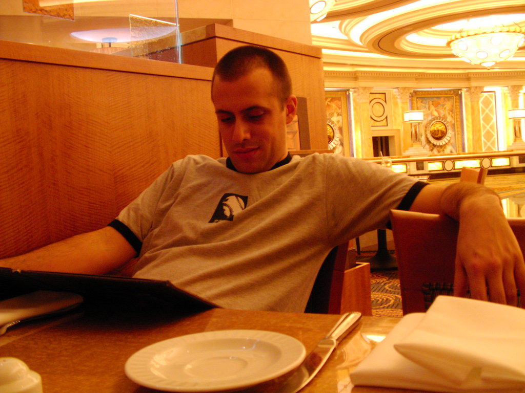 Brian, Chillin’ at Caesar’s Palace