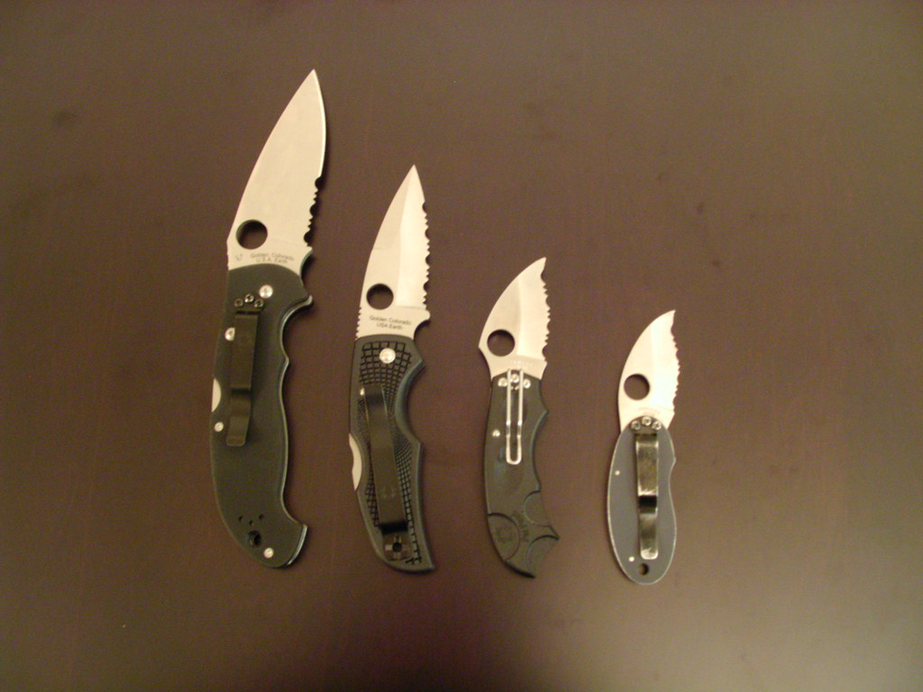 Spyderco Family Portrait