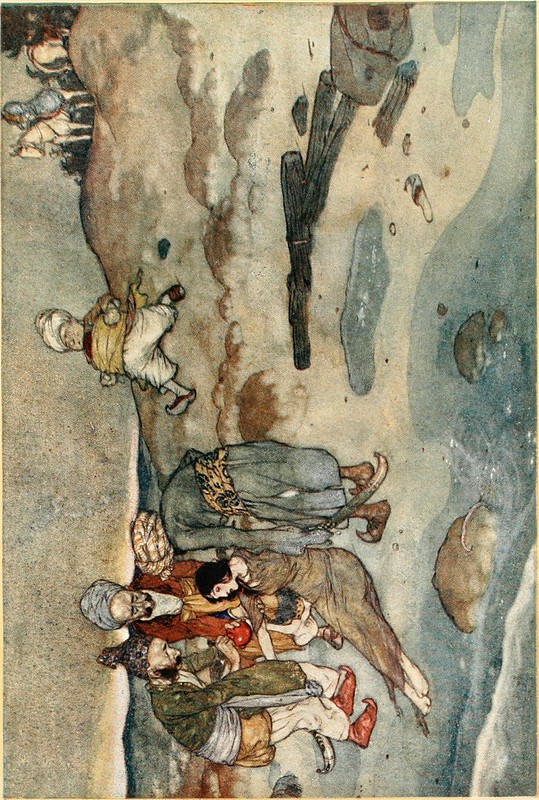 Image from page 80 of "Stories from the Arabian nights" (1911)