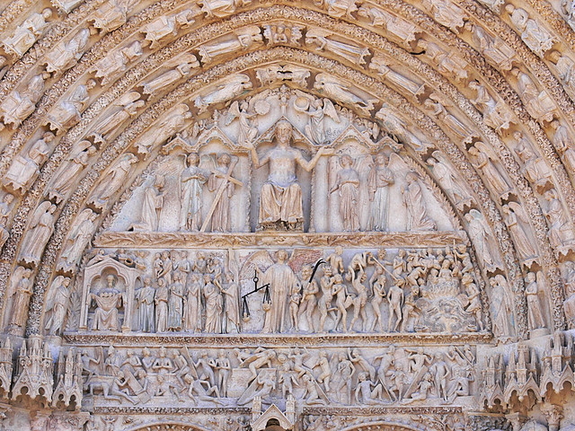 Thu, 09/06/2012 - 12:54 - Portal of the Last Judgement - Bourges Cathedral 06/09/2012
