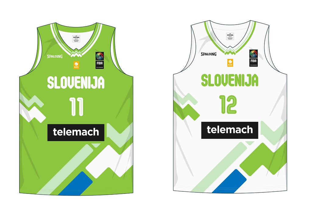 fiba slovenia basketball jersey