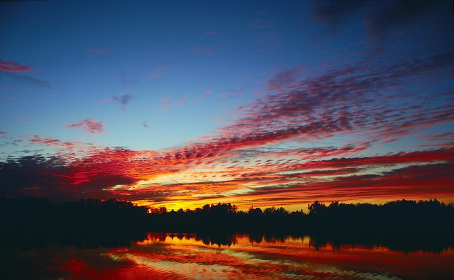 Sunset on Mill Pond Basin