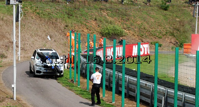 GP Brno 2014 Valentino Rossi crash