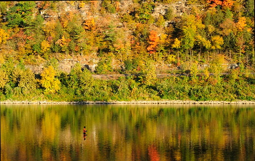 River in the Fall by jcAOY, Susquehanna River in Easton, PA.fishing nepa endlessmountains sesquehannariver