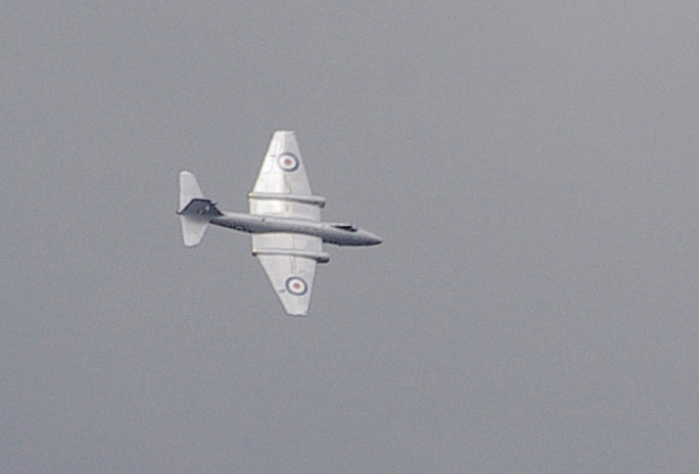 D10267.  English Electric Canberra over Farnborough.