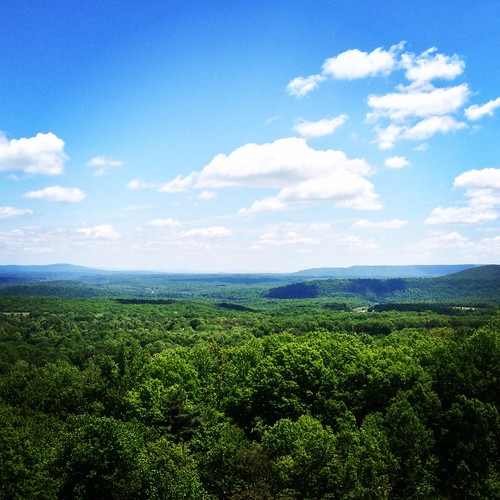 cameraphone blue trees sky white mountains green forest spring may sunny east appalachian 2014 instagramapp iphone4s