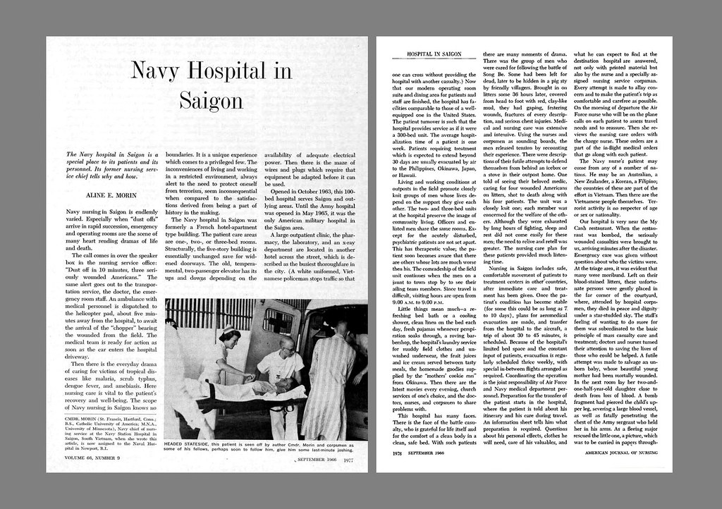 Navy Hospital in Saigon (by Aline E. Morin) (1)