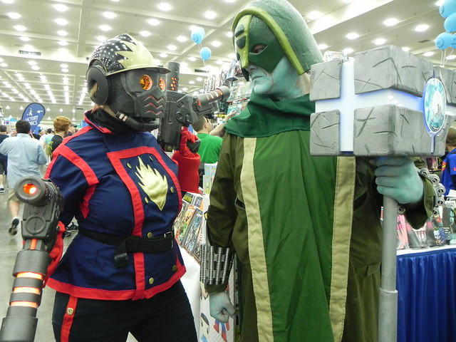 Star Lord and Ronan the Accuser
