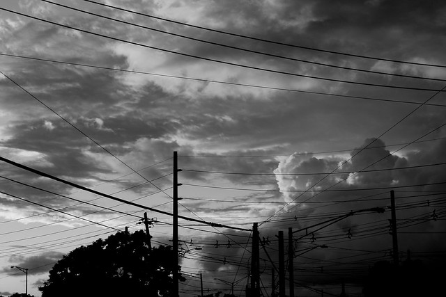 Wires and cloud's