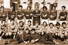 Die Billeder Handballmannschft in den 70er Jahren