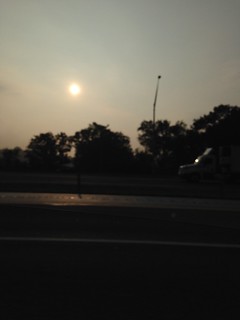 August 6th 2014 #sunrising #sunsrisesofflickr #sunrise #cloudpoker #clouds #cloudporn