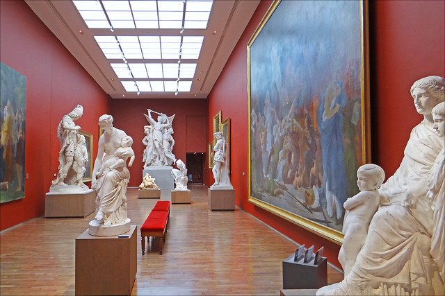 Salle des sculptures et des très grands formats (musée des beaux-arts, Angers)