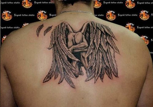 Tattoos on back  Angel tattoo men Back tattoos for guys Angel tattoo