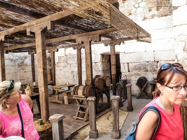 Game of Thrones sets - Diocletian's Palace, Split, Croatia Sept 8, 2014