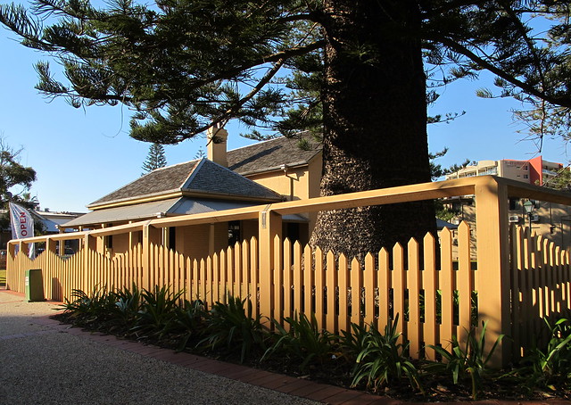 Fence around Museum at Port Macquarie