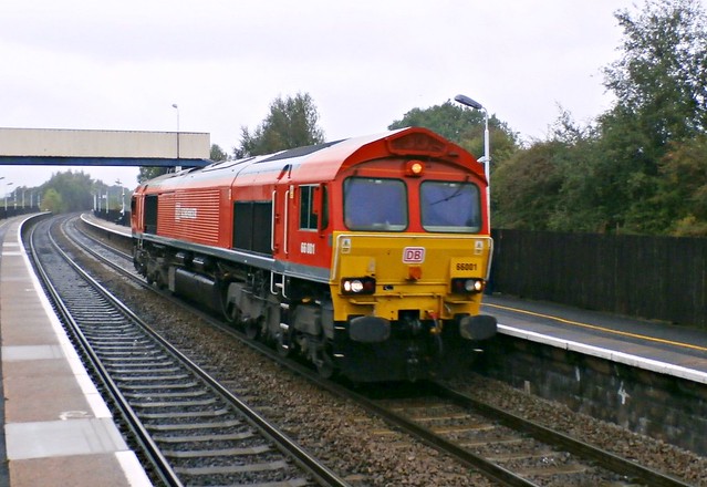 DB Schenker Class 66 66001 - Alferton