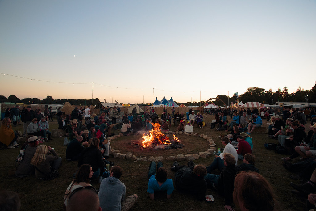 End of the Road festival 2014, bonfire | Mr Seb | Flickr