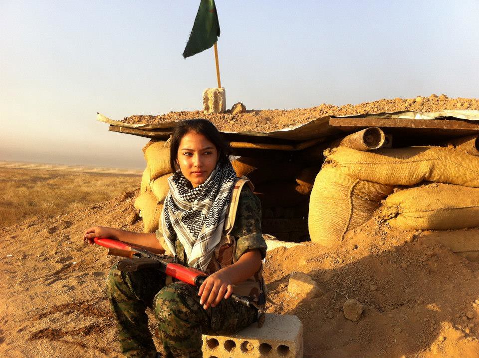 Kurdish YPG Fighter