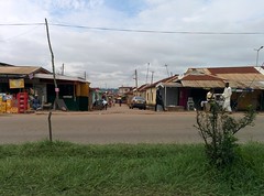 A side road in Kumasi