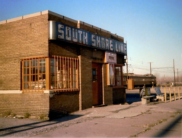 South Shore Hegewisch station 1979