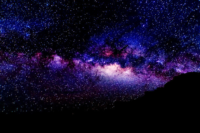 Milky Way over Hawaii