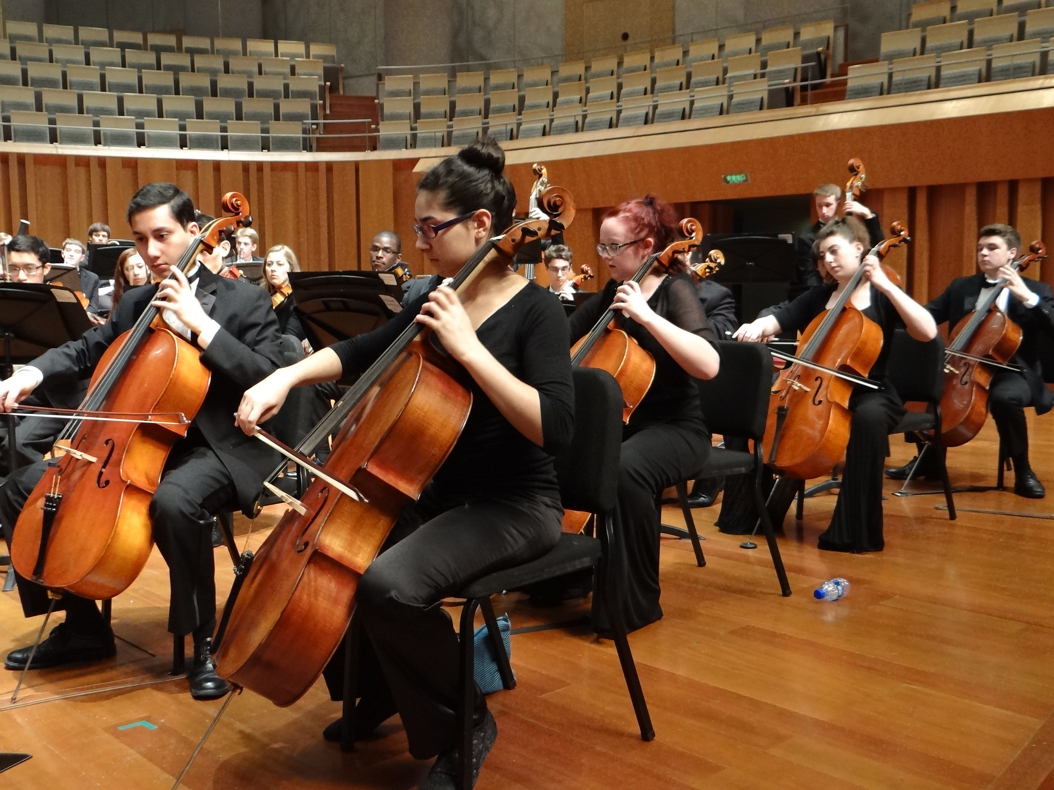 CYSO Cello Section in Action @ National Centre for Performing Arts