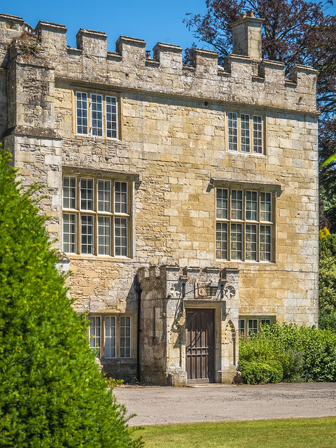 Teffont Manor in Wiltshire was built in the 16th century