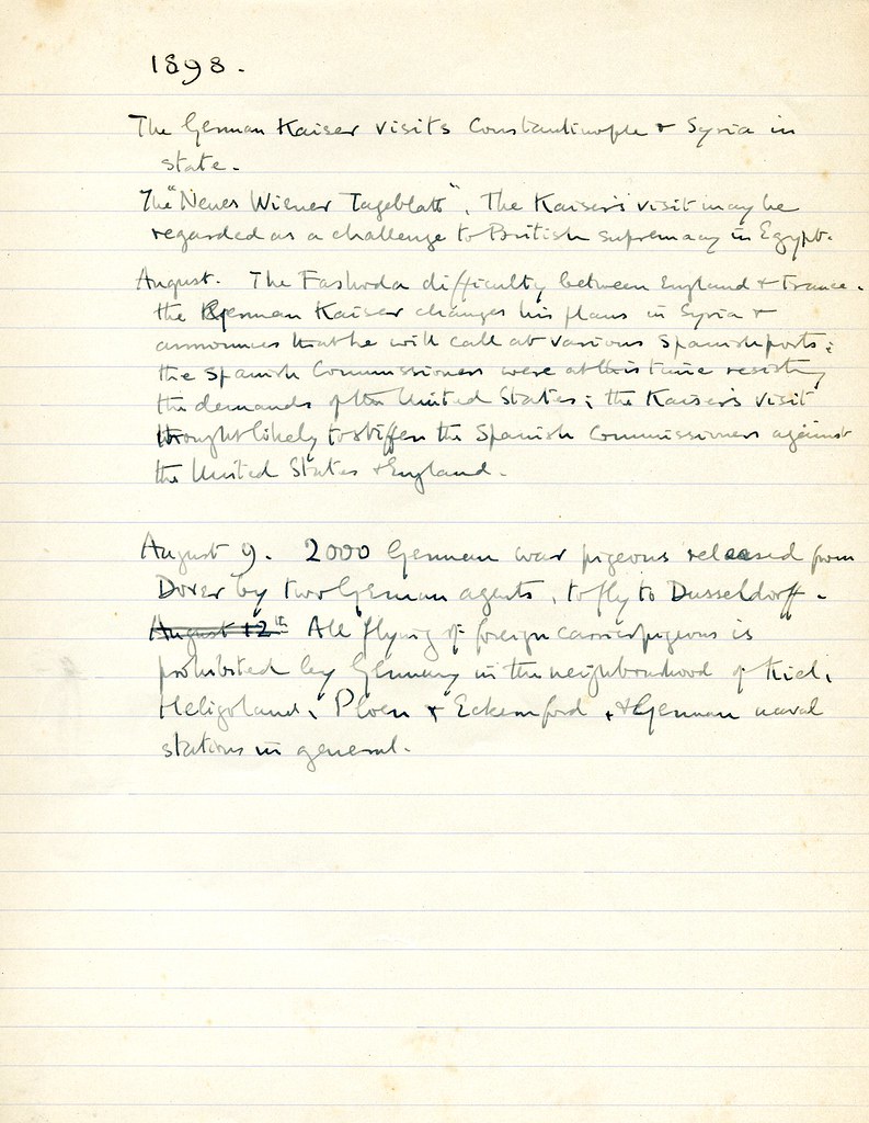 Sherrington's WW1 Build-up Journal 9/55