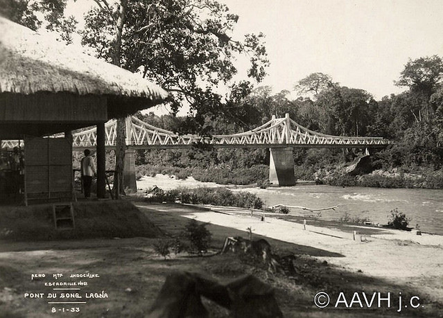 AP2134-Despierres Annam, 1933 – Pont sur la Lagna - Cầu trên QL20 qua sông La Ngà