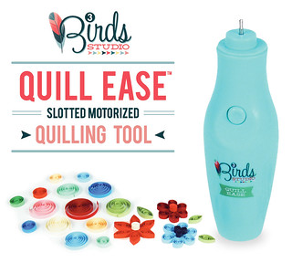Quill Ease Motorized Quilling Tool Giveaway | by all things paper