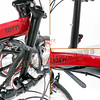 351-151 Tern Verge X20-OO規格鋁合金折疊單車20吋20速-黑底 紅標(2014)-12