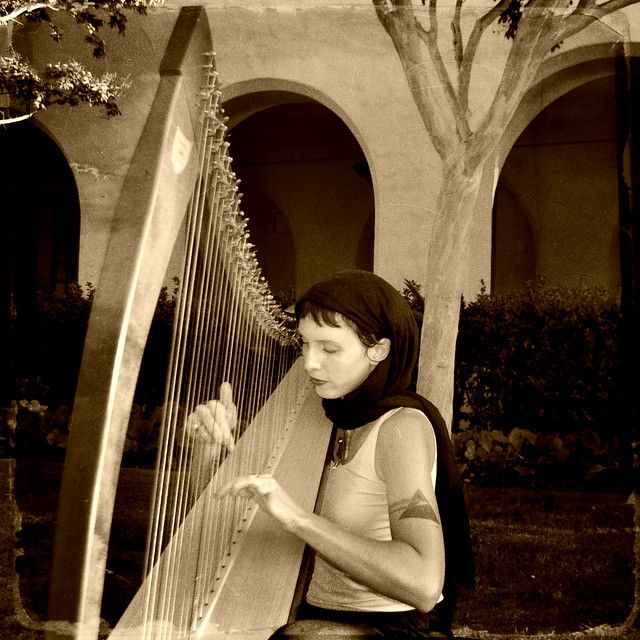 Sharing the magic of the Celtic Harp