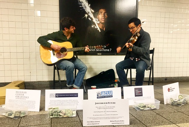 Busking for the Public Interest